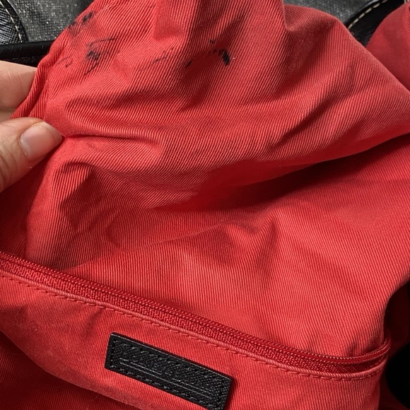 Dooney & Bourke Tote Shoulder Bag Black Old Money Minimalist Timeless Classic - Picture 10 of 16